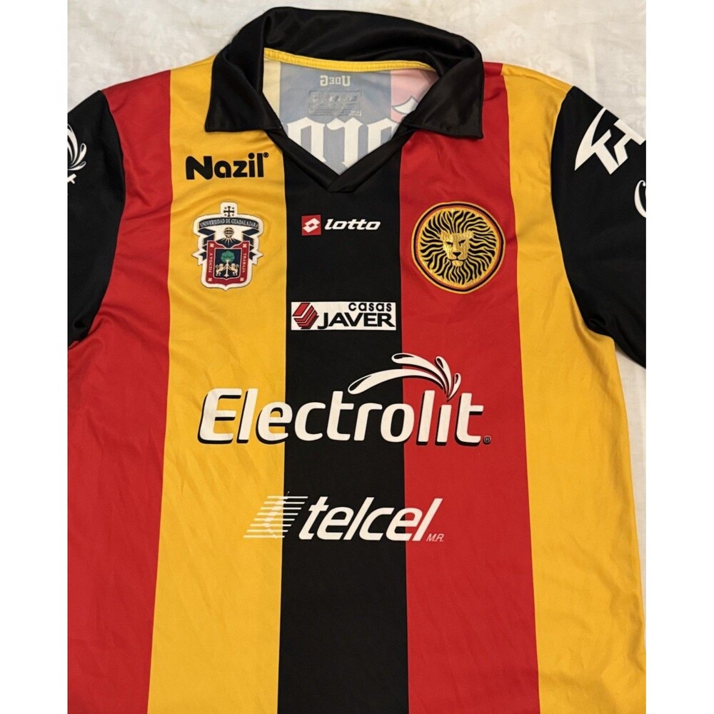 Leones Negros de UDG Authentica Lotto Jersey Size Medium 2014-2015 T
